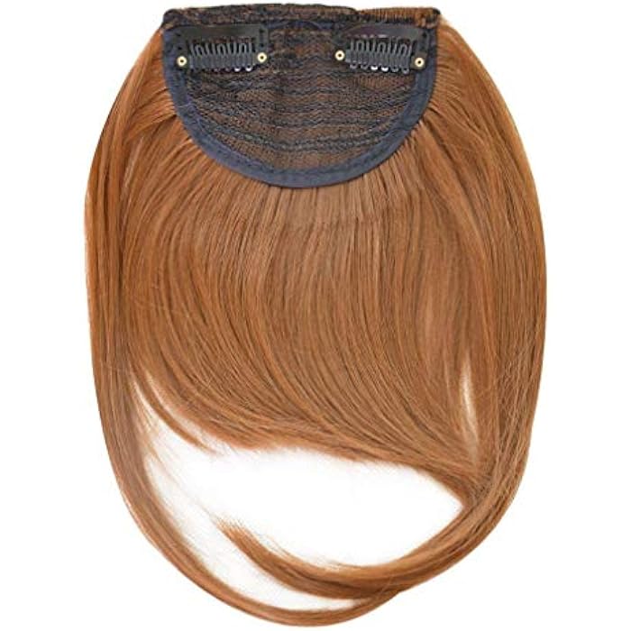 DILLARDS Hion One Piece Clip In Hair Bangs/Fringe/Hair Extensions - Image 1